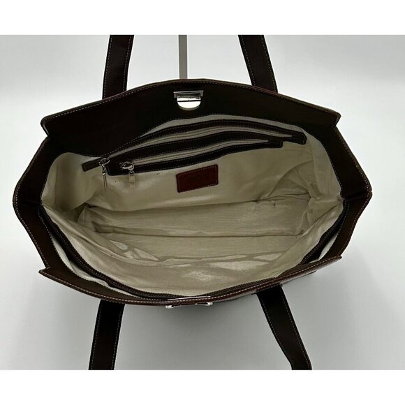 SAS (San Antonio Shoemaker) Women's Portrait Collection Leather Tote Bag - Picture 3 of 7